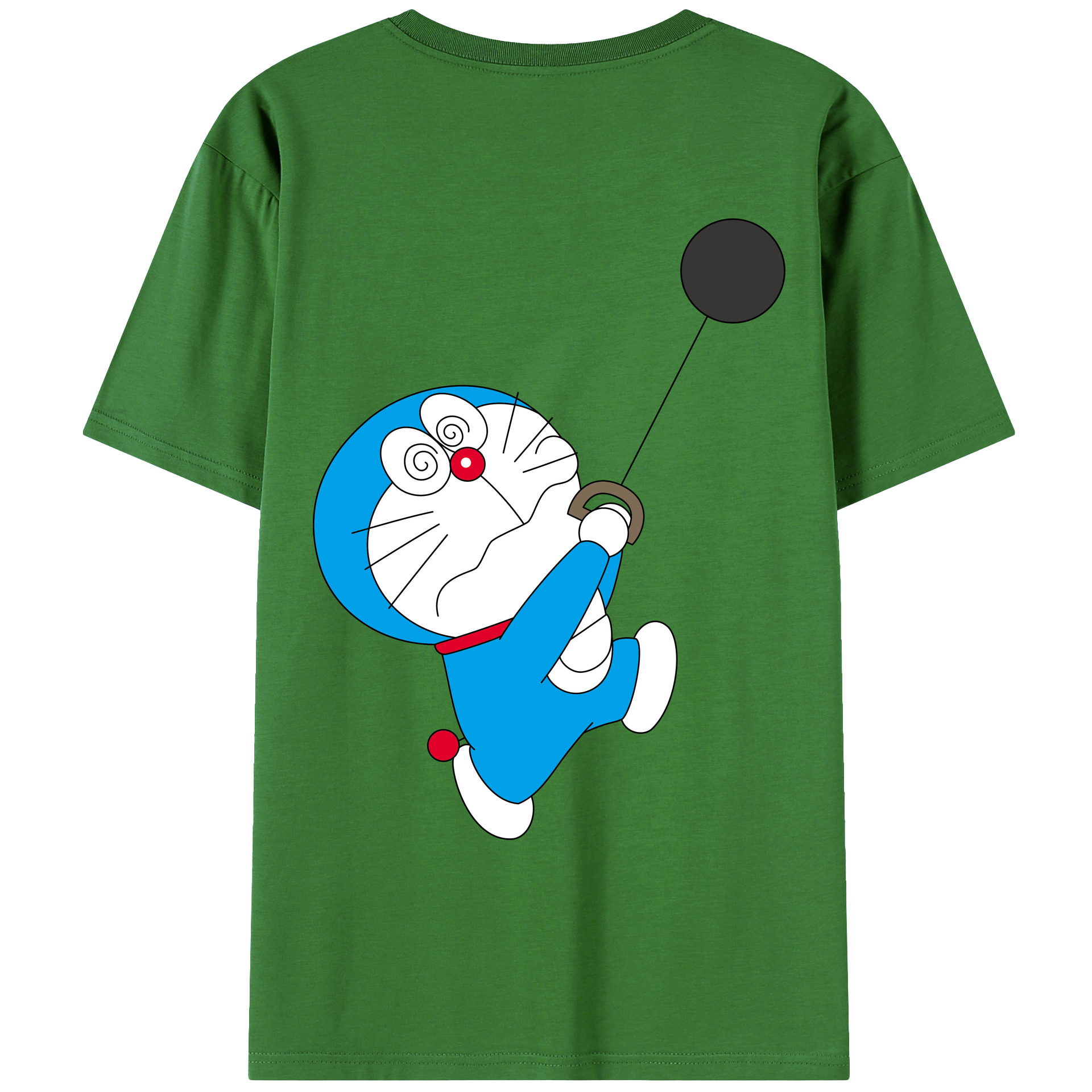（画像用） ドラえもん Doraemon レディース半袖Tシャツ(バックプリント)